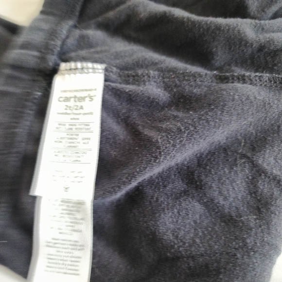 2t Carter's black skeleton Outfit pajamas Halloween Fall Mummy Spiderweb - Picture 7 of 13